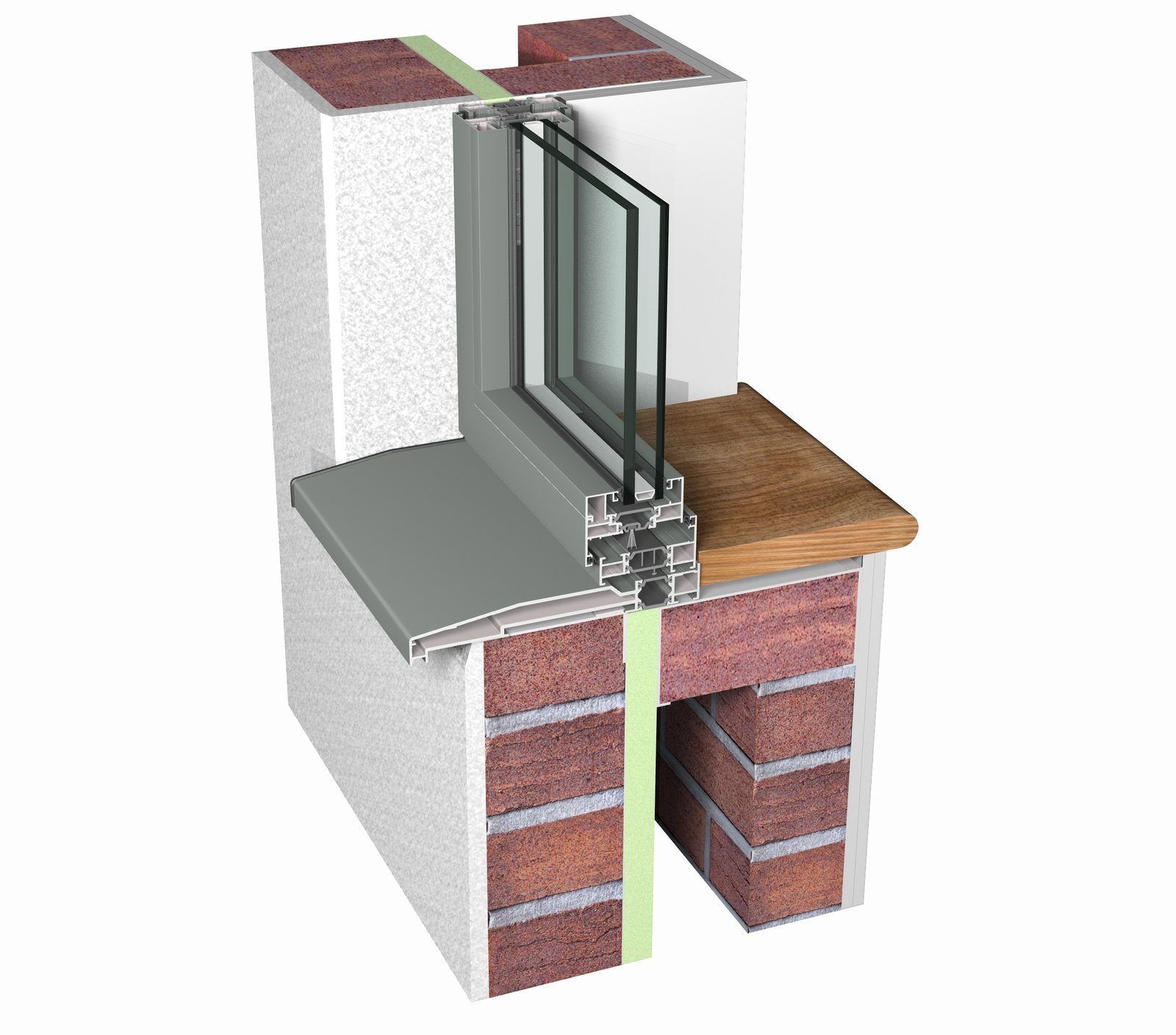 Window profile cross-section